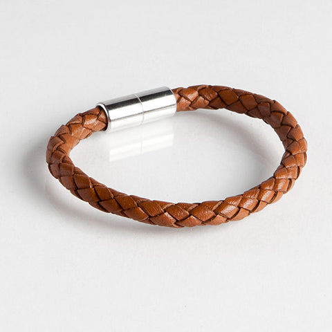 Magnetic Leather Bracelet