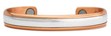 Magnetic Cuff Bracelet - Sterling & Copper (750)